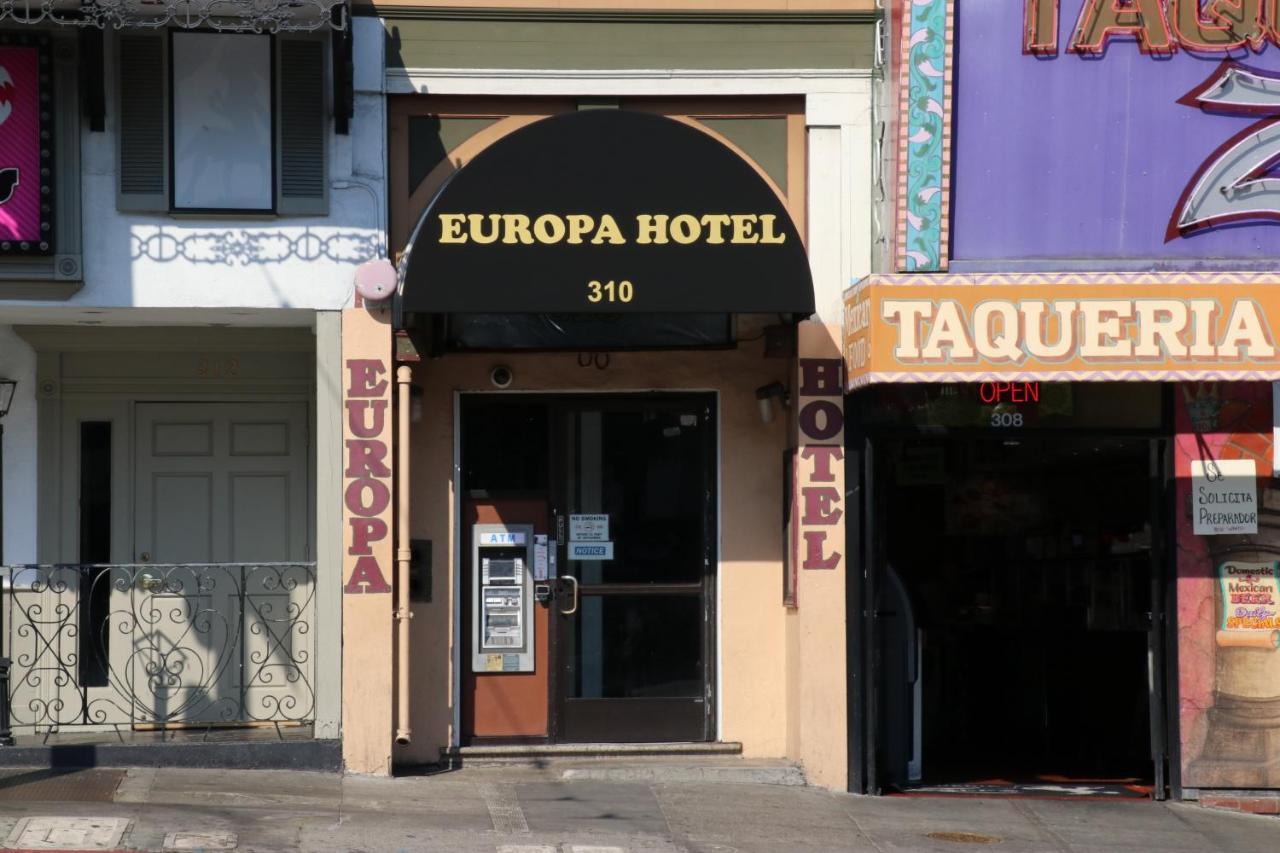 Europa Hotel San Francisco Eksteriør billede